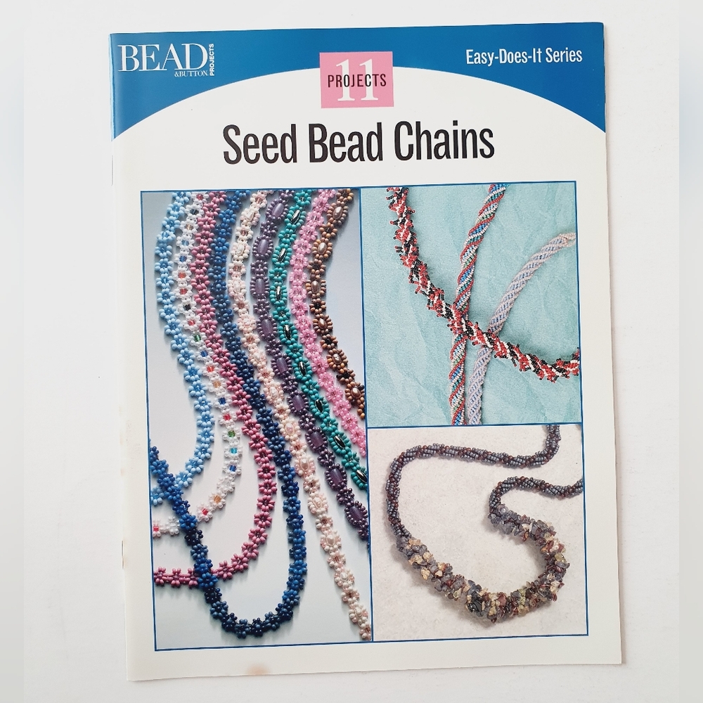 Seed Bead Chains: 11 Projects (Easy-Does-It Series) Book